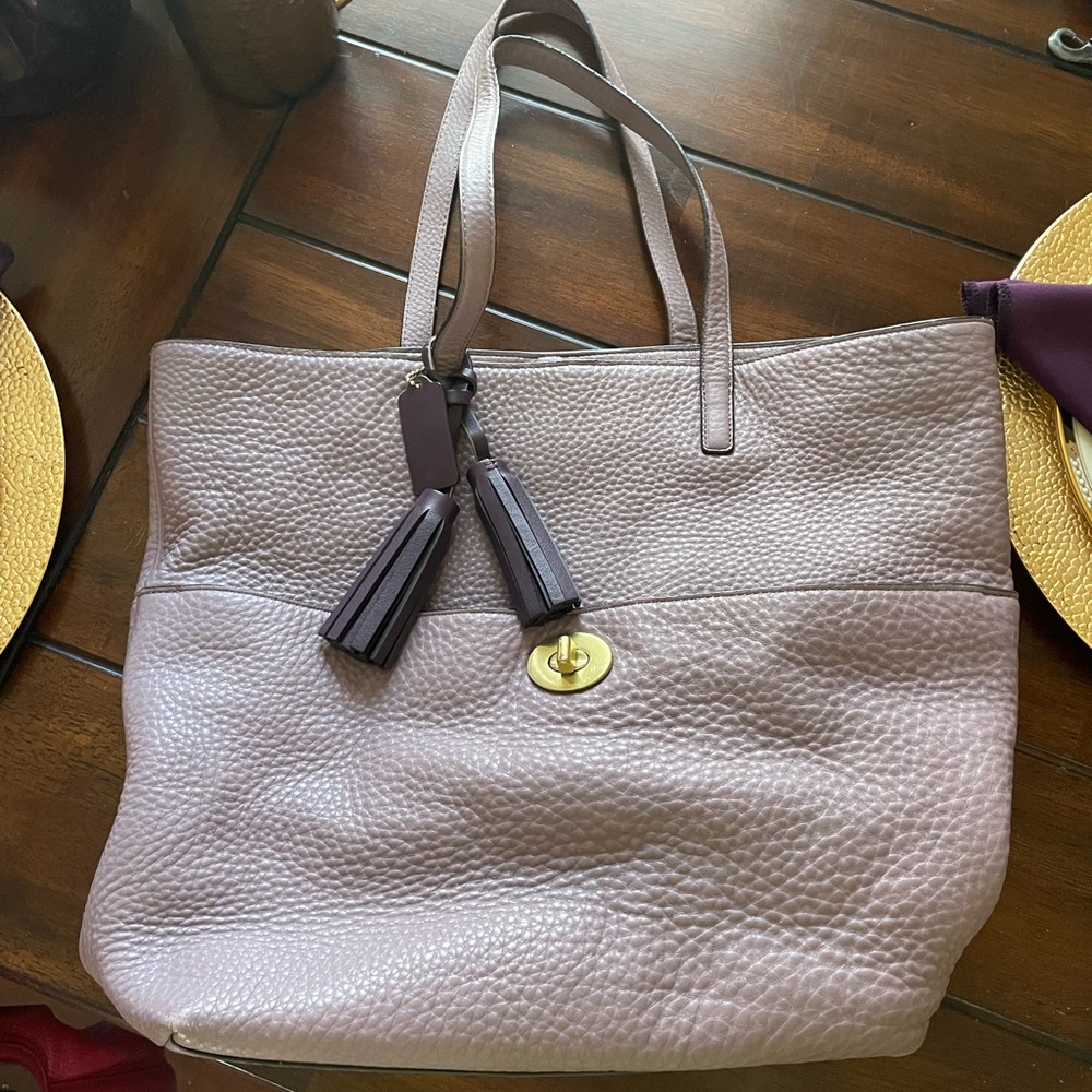 Lavender Coach Bag